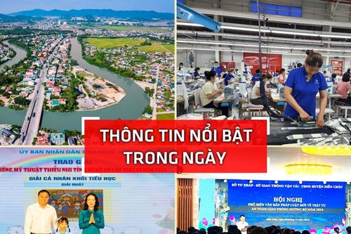 Nghệ An: Thông tin nổi bật ngày 3/11