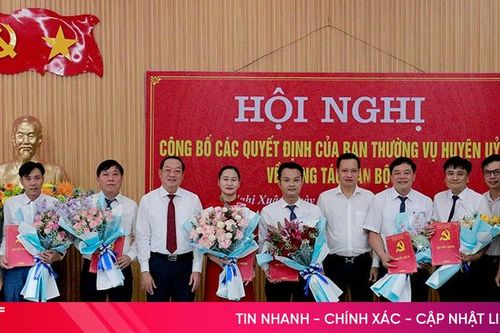 Điều động, luân chuyển nhiều cán bộ lãnh đạo ở Nghi Xuân