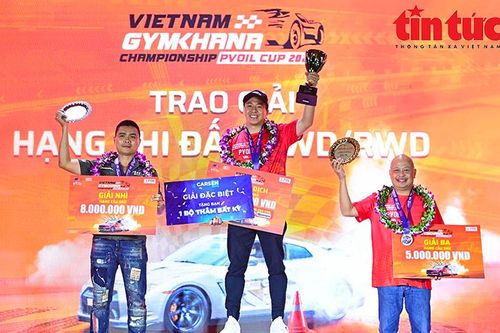 Nhiều bất ngờ tại giải đua ô tô Gymkhana vô địch quốc gia PVOIL CUP 2024