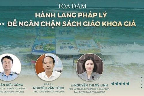 Tọa đàm: Hành lang pháp lý để ngăn chặn sách giáo khoa giả