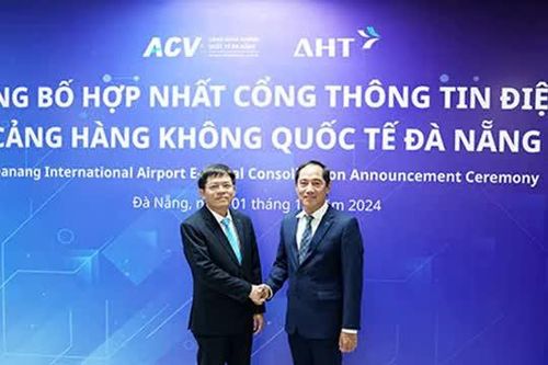 Hợp nhất cổng thông tin điện tử hai nhà ga quốc tế và quốc nội sân bay Đà Nẵng