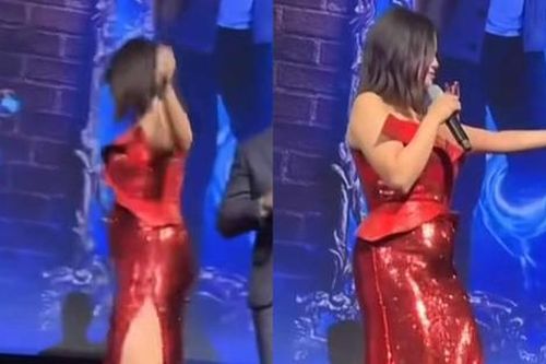 Nữ ca sĩ nổi tiếng showbiz lộ bụng to vượt mặt, bị nghi có bầu với bạn trai