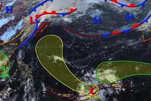 Bão Kong-rey chưa tan, tiếp tục xuất hiện áp thấp mới có khả năng tác động đến mưa lớn ở miền Trung