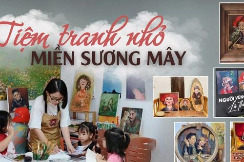 Tiệm tranh nhỏ miền sương mây