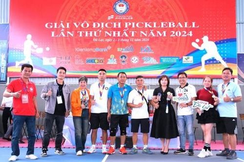Trên 630 vận động viên tranh tài tại Giải Vô địch Pickleball mở rộng lần thứ 1 – năm 2024