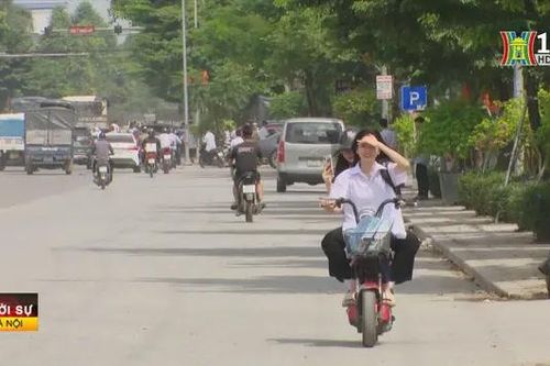 Quản lý học sinh đi xe đạp điện, xe máy điện