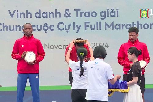 Giải Marathon Di sản Hà Nội 2024 khởi tranh