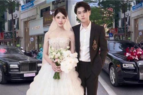 Danh tính cô dâu chú rể trong đám hỏi có dàn siêu xe triệu đô ở Hà Nội, visual như 'xé truyện' bước ra