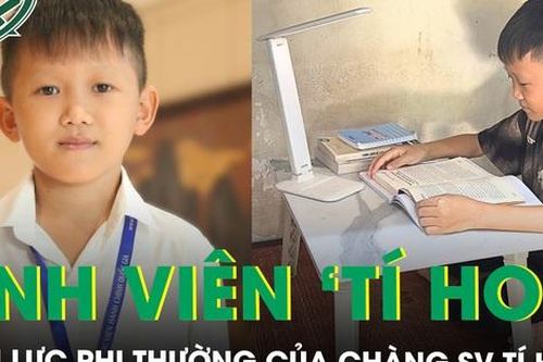 Nghị lực phi thường của chàng sinh viên 'tí hon' cao 1m34, mồ côi mẹ