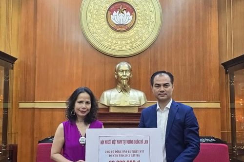 Kiều bào tại Vương quốc Hà Lan hướng về người dân vùng lũ