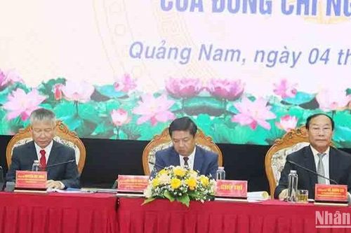 Đồng chí Nguyễn Trác là một tấm gương mẫu mực về phẩm chất, đạo đức sáng ngời của người chiến sĩ cộng sản kiên trung