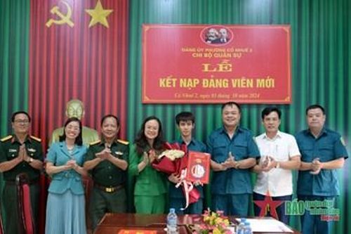 Quận Bắc Từ Liêm làm tốt công tác phát triển đảng viên trong dân quân tự vệ