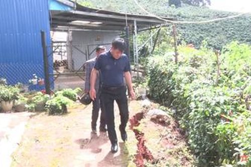 Đà Lạt di dời khẩn cấp 5 hộ dân ra khỏi khu vực nguy cơ sạt lở