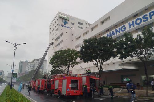 Nâng cao năng lực chữa cháy và cứu nạn cứu hộ tại Bệnh viện Hoàn Mỹ