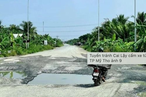 Đề nghị bổ sung hệ thống thoát nước trên Quốc lộ 1 đoạn thuộc dự án BOT Cai Lậy (Tiền Giang)