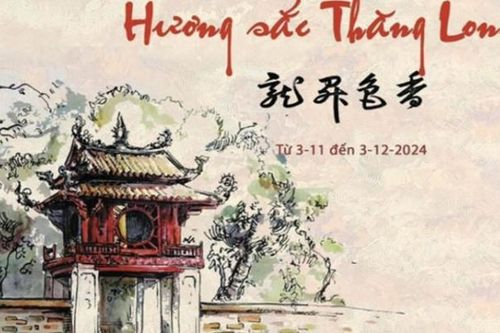 Triển lãm thư pháp 'Hương sắc Thăng Long'