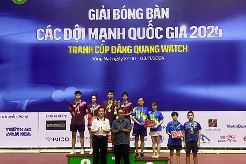 Mai Ngọc, Anh Hoàng lại giành vàng cho bóng bàn CAND - T&T