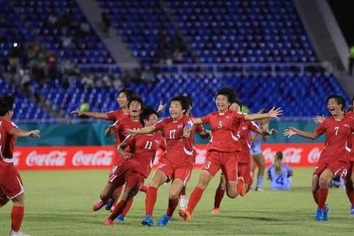 Bóng đá nữ Triều Tiên đứng trên đỉnh U17 thế giới