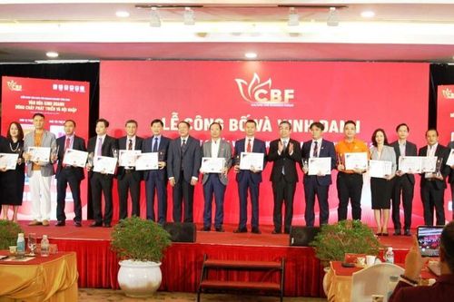 Tôn vinh Doanh nghiệp đạt chuẩn Văn hóa kinh doanh năm 2024