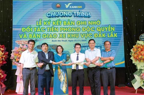 Taxi Việt Đức tiên phong chuyển đổi sang xe điện ở Đắk Lắk