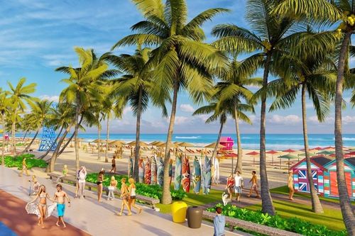 UBND TP Phú Quốc khảo sát dự án quảng trường biển, bệnh viện quốc tế tại An Thới