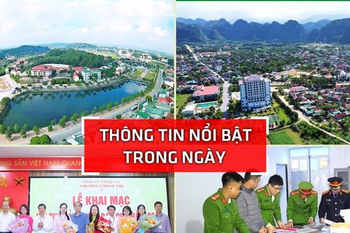 Nghệ An: Thông tin nổi bật ngày 4/11