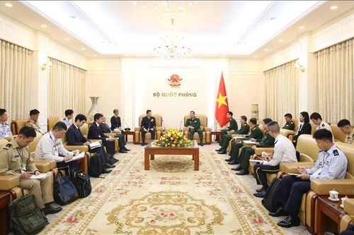 Tăng cường hợp tác giữa cán bộ, sĩ quan Bộ Quốc phòng Việt Nam - Nhật Bản