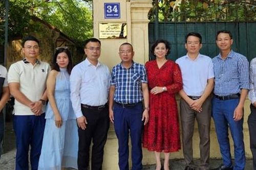 Lễ gắn biển của Ban vận động thành lập Hiệp hội M&A tại trụ sở mới