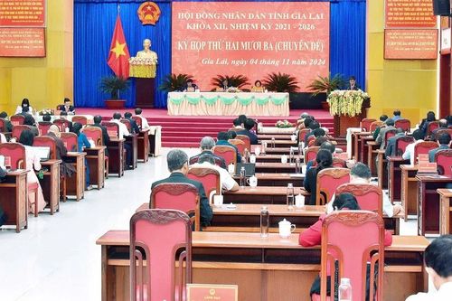 Kỳ họp thứ 23 (chuyên đề) HĐND tỉnh Gia Lai khóa XII: Thông qua 8 Nghị quyết quan trọng