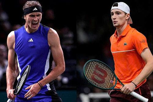 Vô địch Paris Masters: Chiến thắng kép cho tay vợt người Đức Zverev