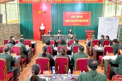 Sẵn sàng cho cuộc diễn tập khu vực phòng thủ