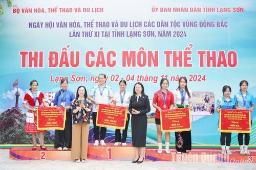 Tuyên Quang xếp thứ ba toàn đoàn tại ngày hội thi đấu các môn thể thao