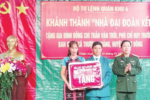 Ấm áp trong những ngôi nhà Đại đoàn kết