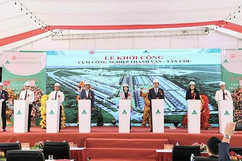 Hà Nội: Khởi công Cụm công nghiệp Thanh Văn - Tân Ước