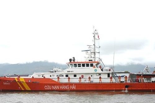 Diễn tập phối hợp tìm kiếm cứu nạn hàng hải trong vùng nước cảng biển