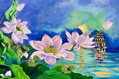 Triển lãm tranh 'Hành trình sống và yêu - 2024'