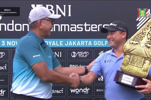 Richard Lee vô địch giải golf Indonesian Master 2024