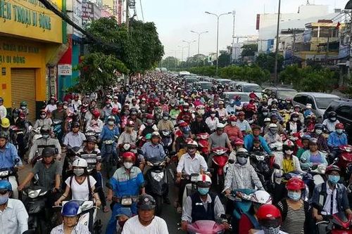 Việt Nam là nước sử dụng xe máy cao nhất thế giới