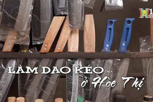 Làm dao kéo ở Hòe Thị | Nhịp sống Hà Nội | 04/11/2024