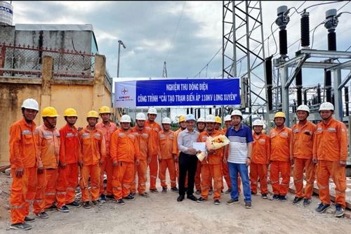 Đóng điện, vận hành hàng loạt công trình lưới điện 110kV trọng điểm phía Nam