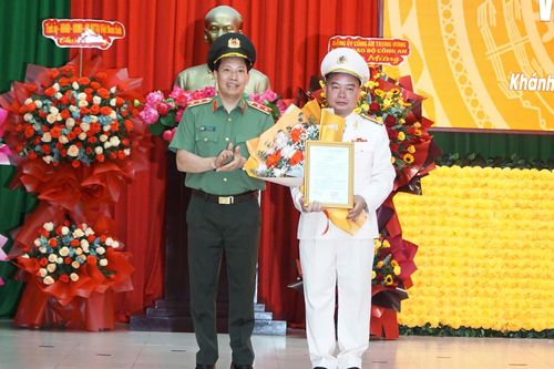 Khánh Hòa có tân Giám đốc Công an tỉnh