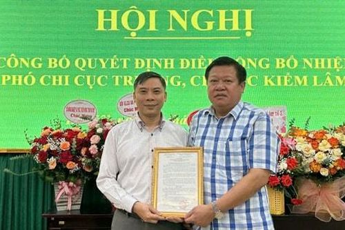 Điều động, bổ nhiệm ông Bùi Huy Khôi làm Phó Chi cục trưởng Chi cục Kiểm lâm Hà Nội