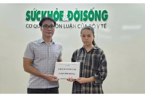Gần 72 triệu đồng đến với gia đình nữ sinh có mẹ qua đời, bố chấn thương nặng sau tai nạn giao thông
