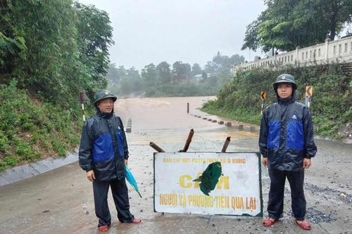 Hà Tĩnh cảnh báo lũ trên các sông