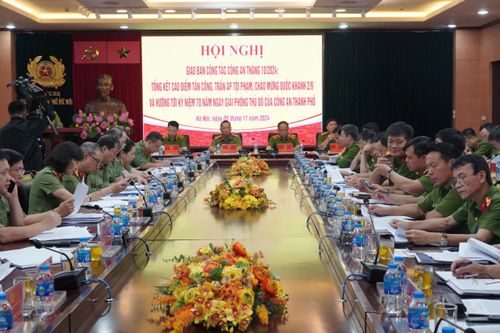 Đánh mạnh các loại tội phạm có dấu hiệu phức tạp những tháng cuối năm