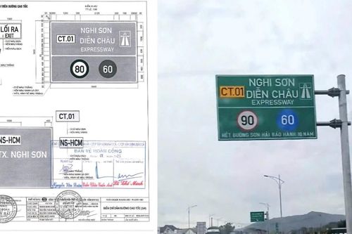 Cục Đường bộ nói gì về việc xóa dòng chữ 'Sơn Hải bảo hành 10 năm' trên cao tốc Nghi Sơn - Diễn Châu?