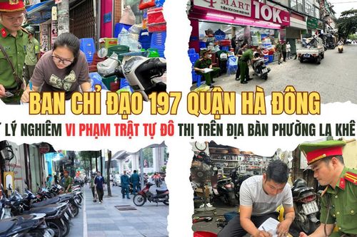 Xử lý nghiêm vi phạm trật tự đô thị trên địa bàn phường La Khê
