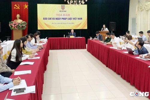 Báo chí đồng hành cùng ngành tư pháp thực hiện tốt công tác truyền thông, giáo dục, phổ biến pháp luật