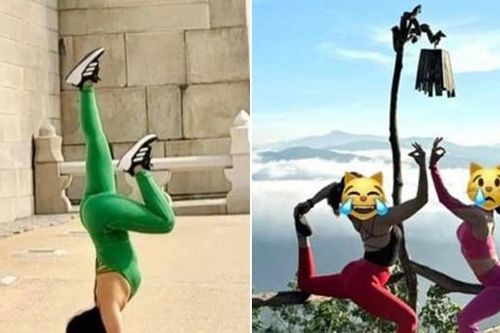 Những màn tập yoga 'khó đỡ' nơi công cộng khiến dân mạng phẫn nộ