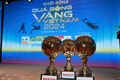 Hôm nay 5-11, khởi động Giải thưởng Quả bóng vàng Việt Nam 2024